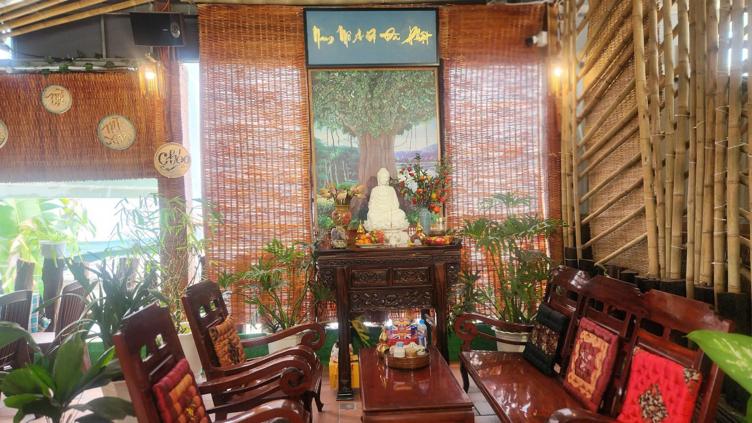 Không gian quán chay Lynn sala 1