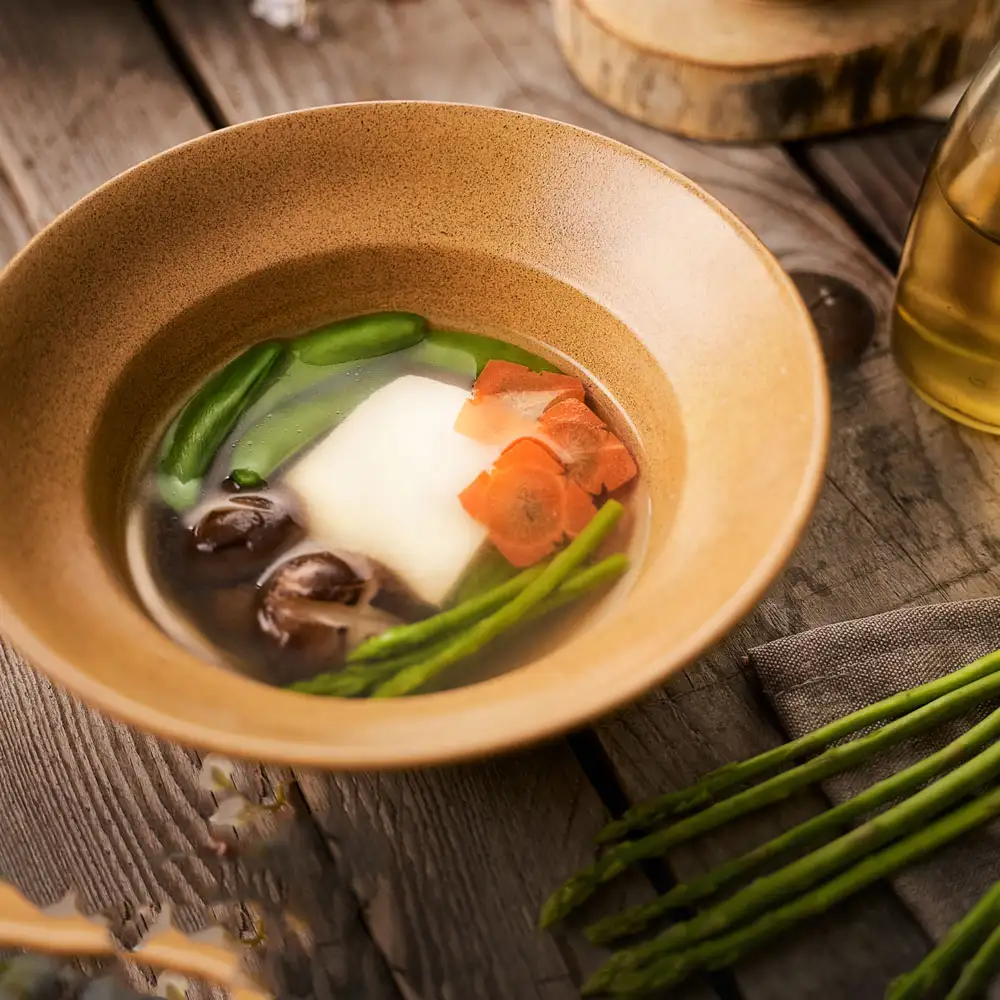 Đậu hũ hấp rau củ thanh vị