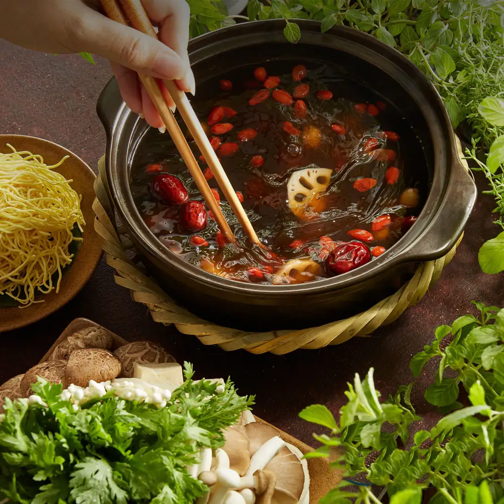 Lẩu dưỡng sinh thập vị