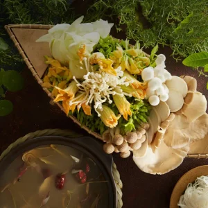 LẨU NẤM HOA THIÊN NHIÊN